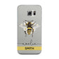 Bees Daisies Personalised Names Samsung Galaxy S6 Edge Case