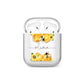 Bees Honeycomb Personalised Name AirPods Case