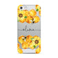 Bees Honeycomb Personalised Name Apple iPhone 5 Case