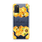Bees Honeycomb Personalised Name Samsung A02s Case