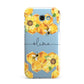 Bees Honeycomb Personalised Name Samsung Galaxy A7 2017 Case