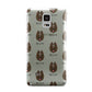Belgian Groenendael Icon with Name Samsung Galaxy Note 4 Case