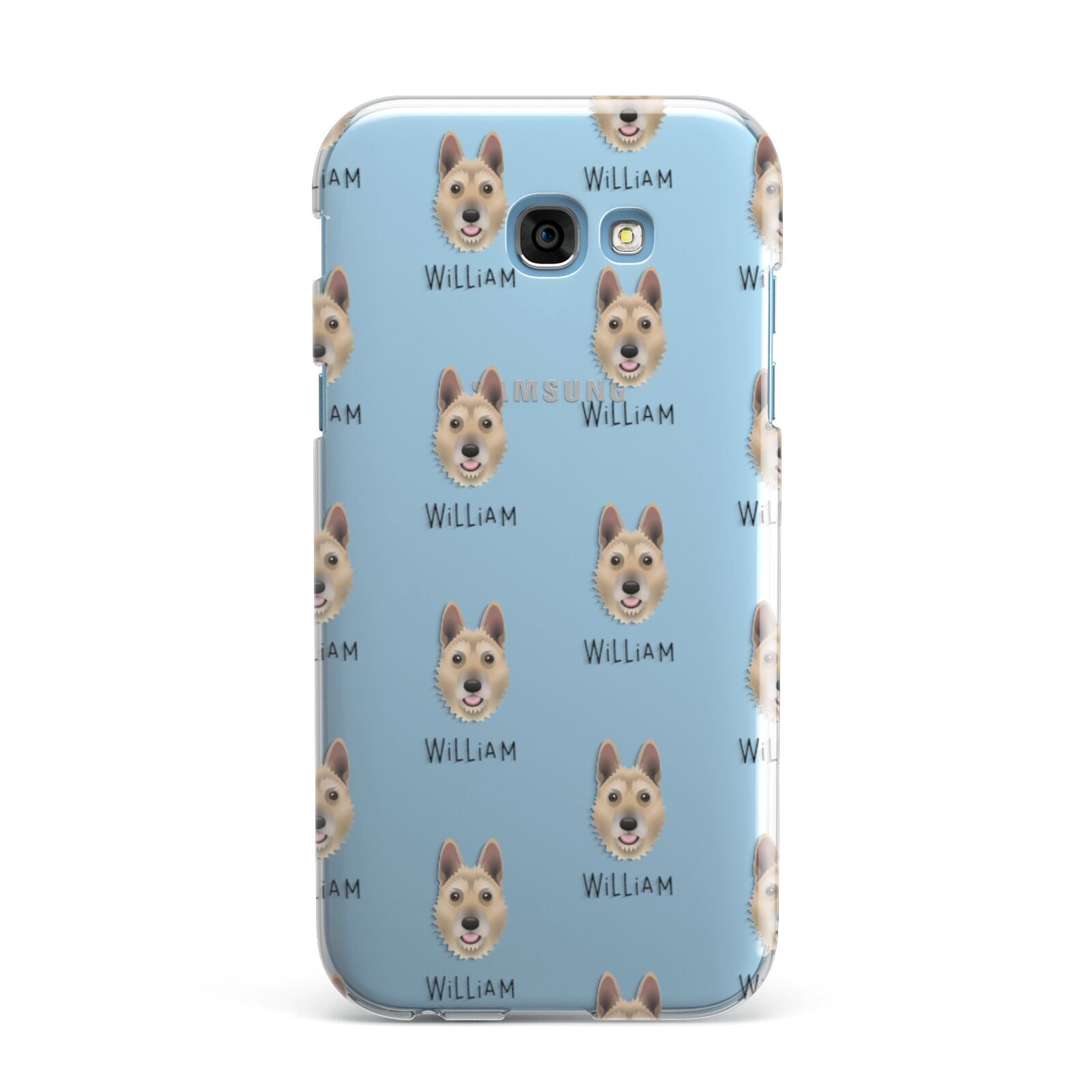Belgian Laekenois Icon with Name Samsung Galaxy A7 2017 Case