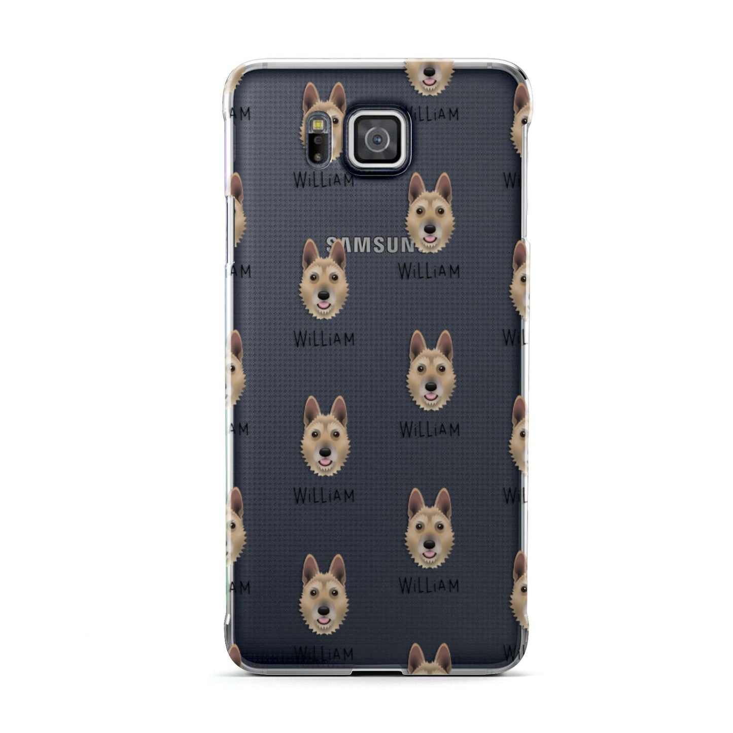 Belgian Laekenois Icon with Name Samsung Galaxy Alpha Case