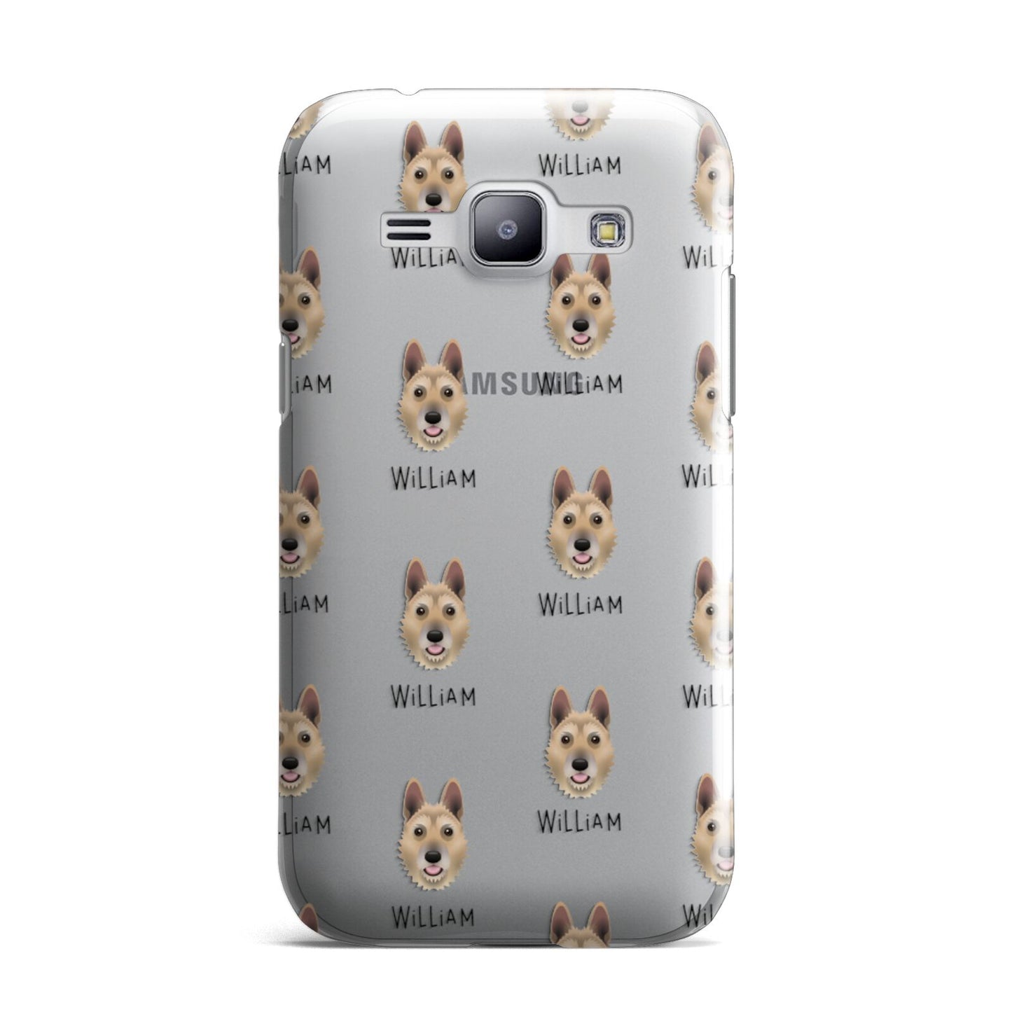 Belgian Laekenois Icon with Name Samsung Galaxy J1 2015 Case