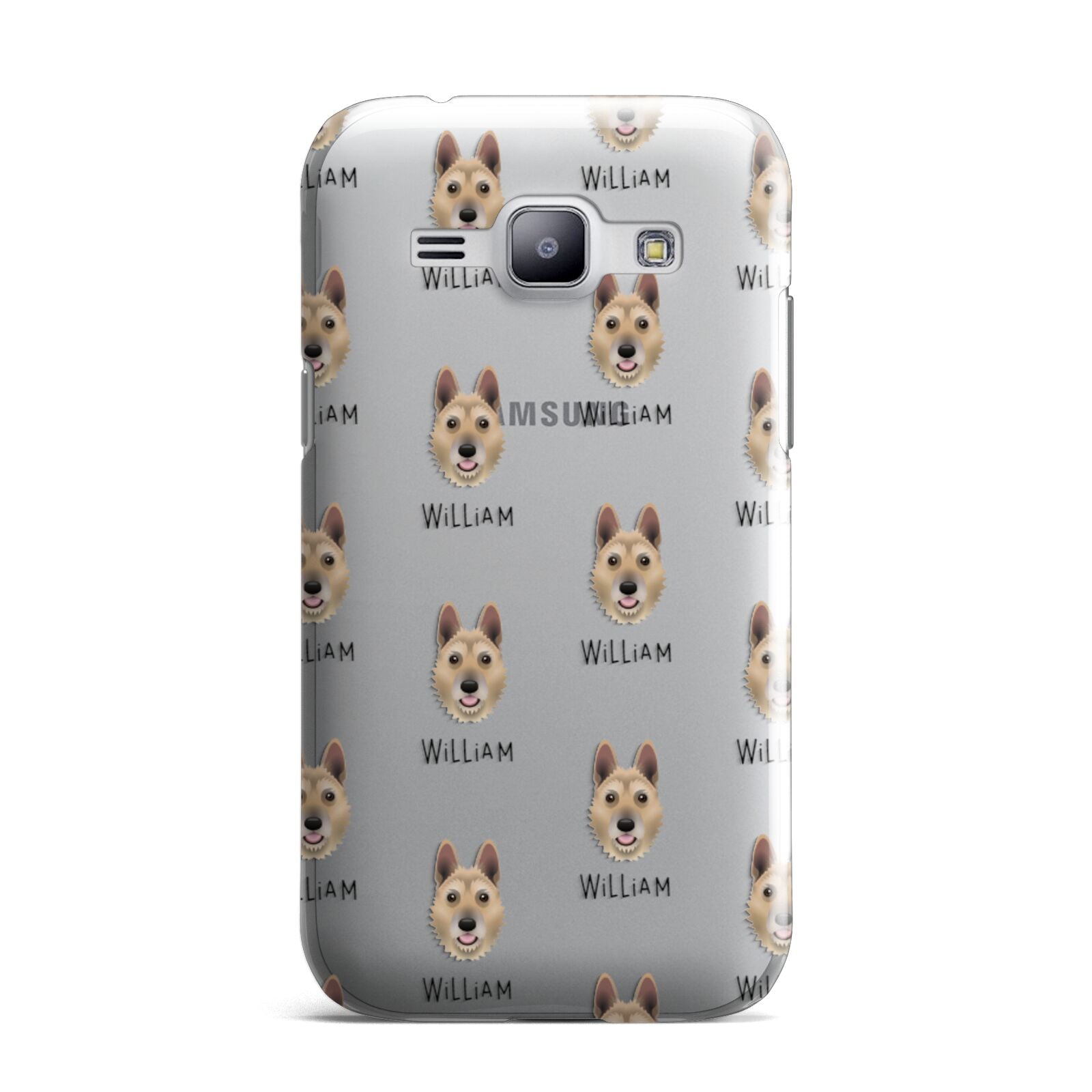 Belgian Laekenois Icon with Name Samsung Galaxy J1 2015 Case