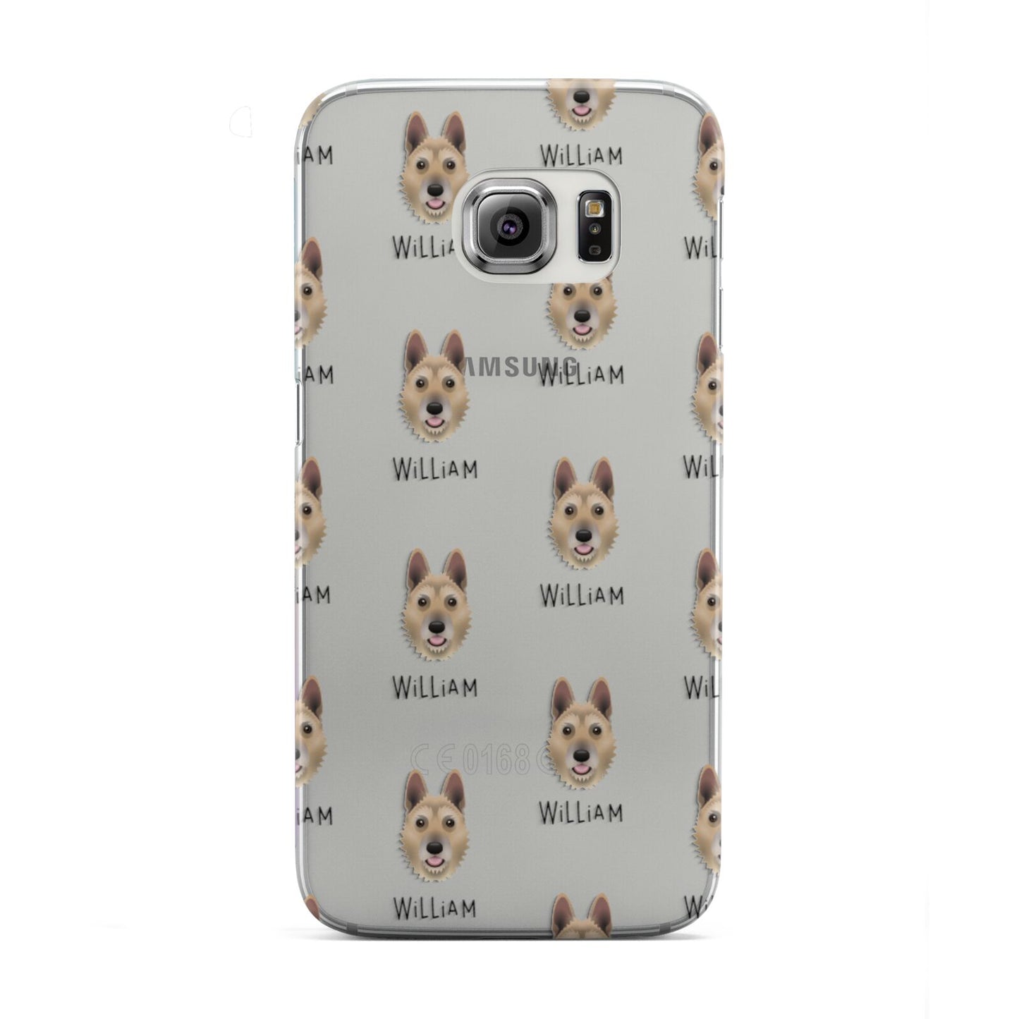 Belgian Laekenois Icon with Name Samsung Galaxy S6 Edge Case