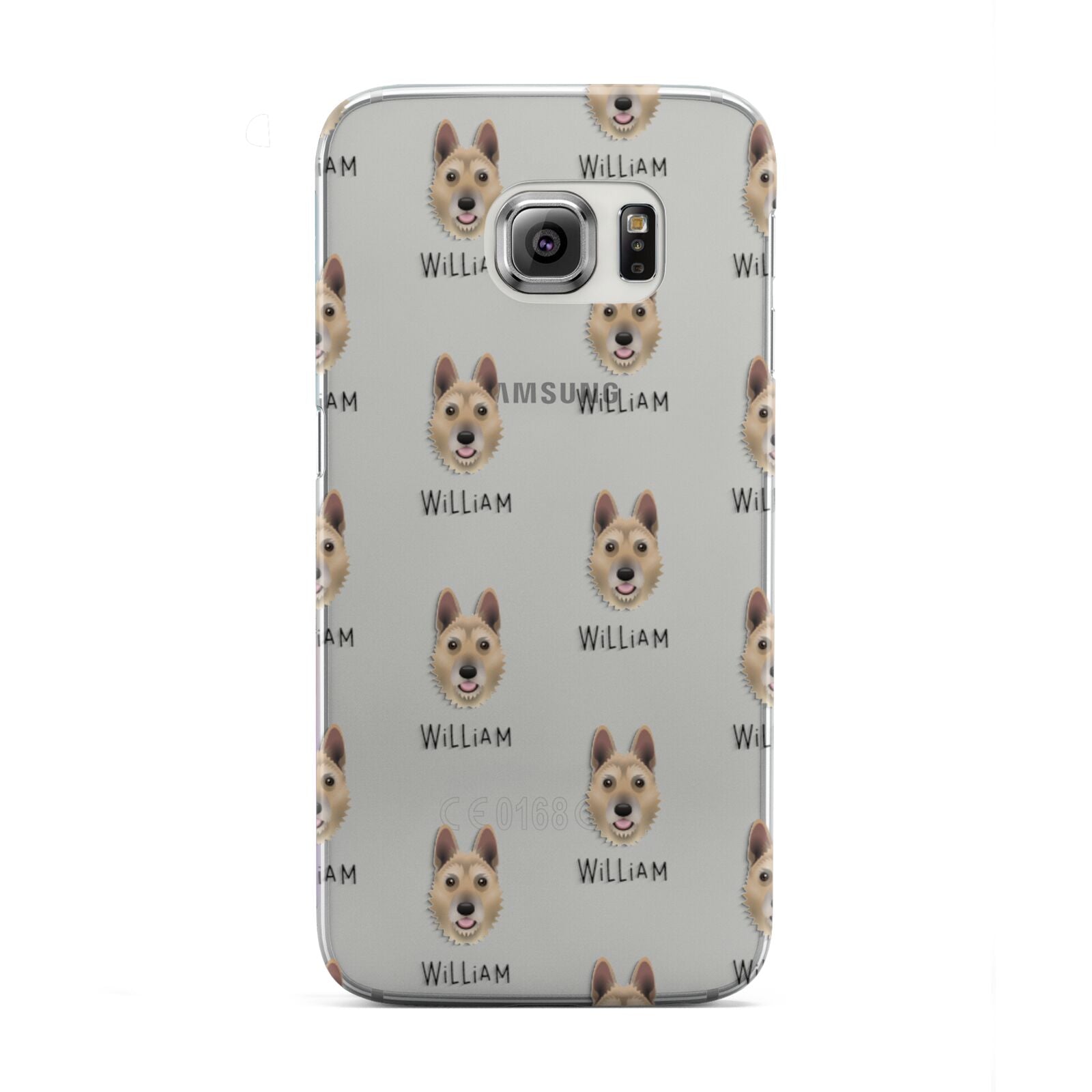 Belgian Laekenois Icon with Name Samsung Galaxy S6 Edge Case