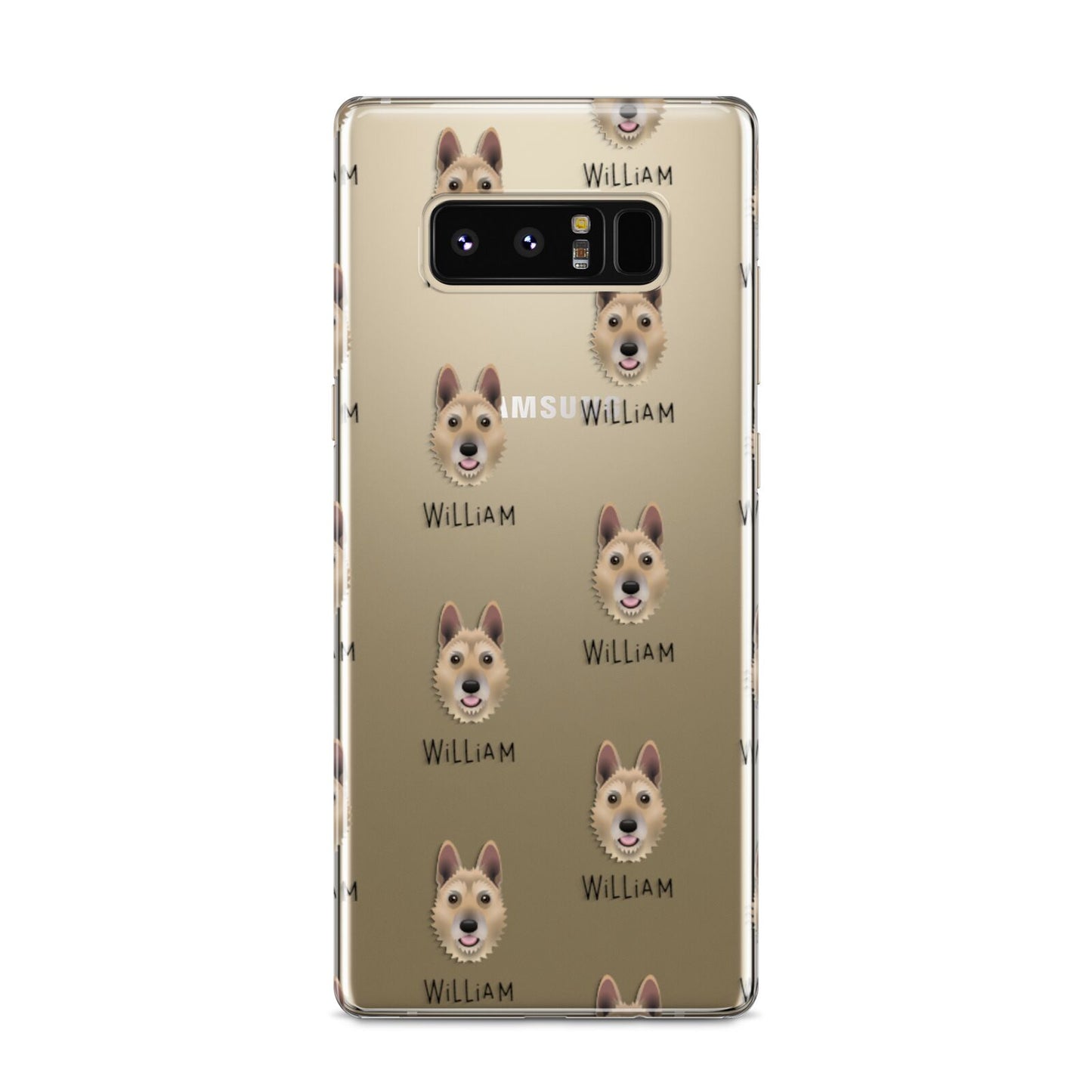 Belgian Laekenois Icon with Name Samsung Galaxy S8 Case