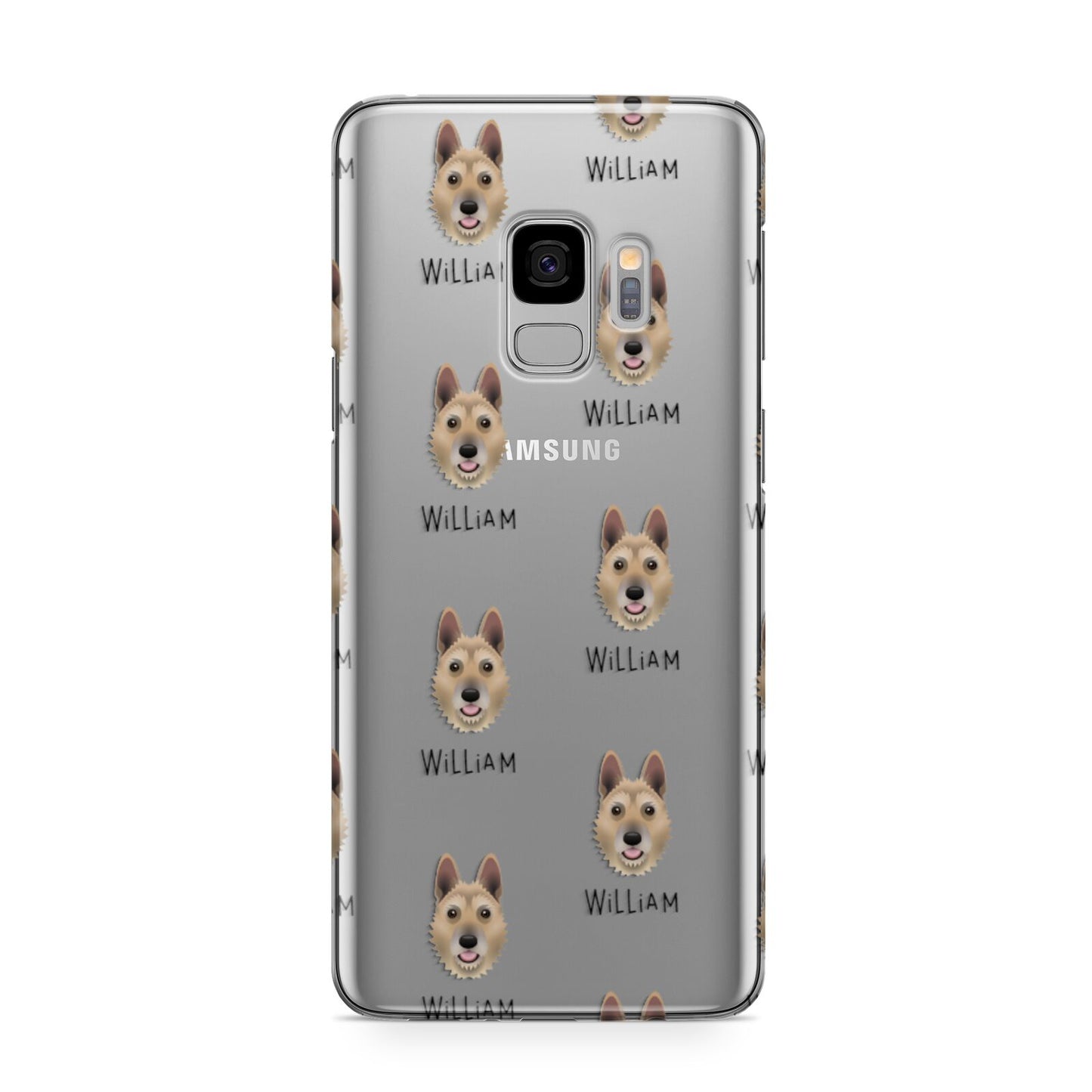 Belgian Laekenois Icon with Name Samsung Galaxy S9 Case