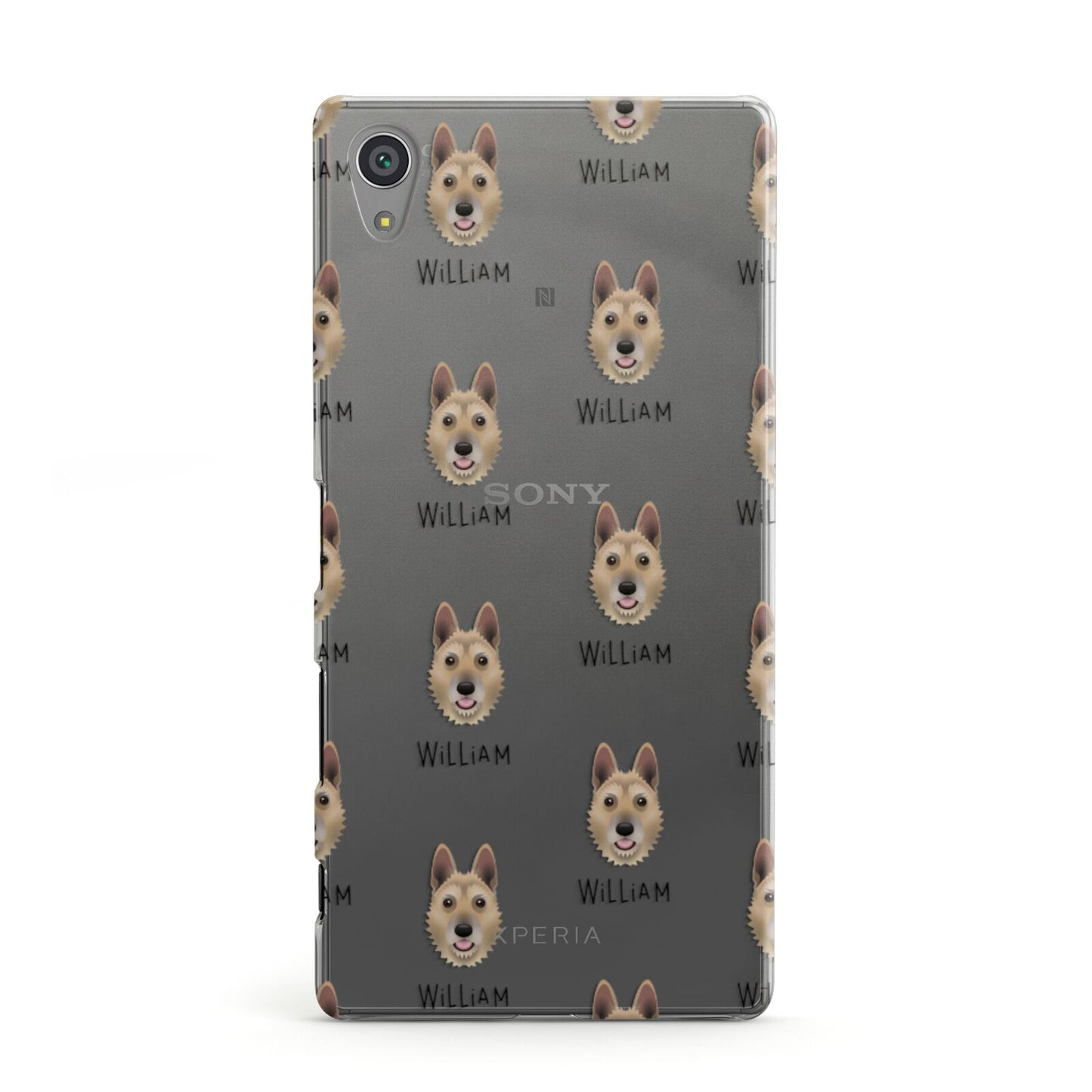 Belgian Laekenois Icon with Name Sony Xperia Case