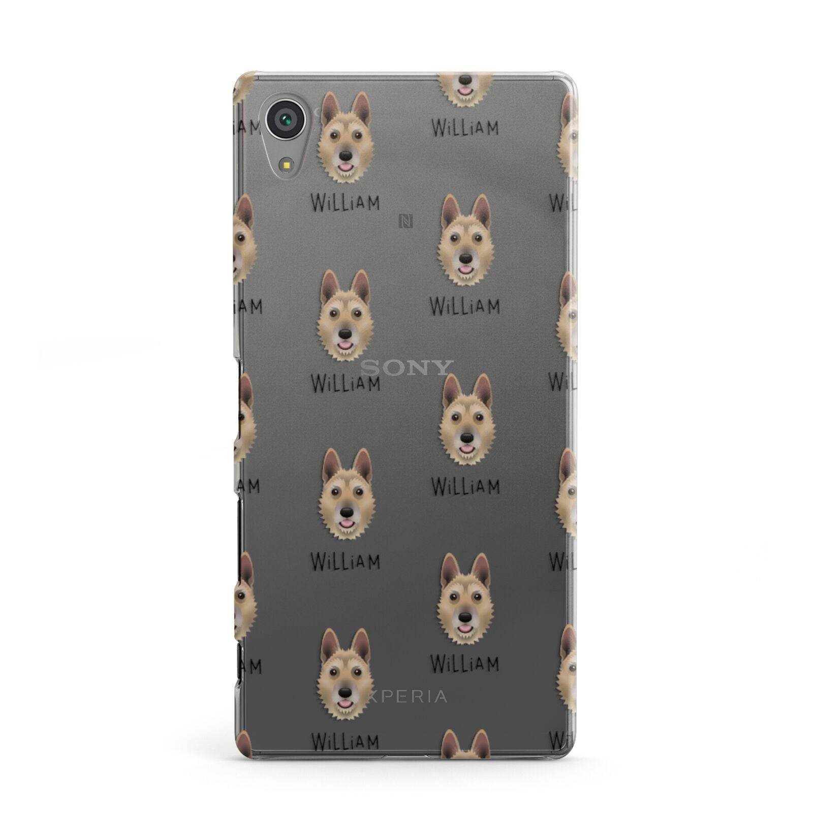 Belgian Laekenois Icon with Name Sony Xperia Case