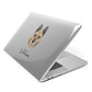 Belgian Laekenois Personalised Apple MacBook Case Side View
