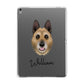 Belgian Laekenois Personalised Apple iPad Grey Case