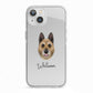 Belgian Laekenois Personalised iPhone 13 TPU Impact Case with White Edges