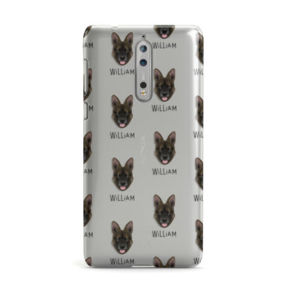 Belgian Malinois Icon with Name Nokia Case