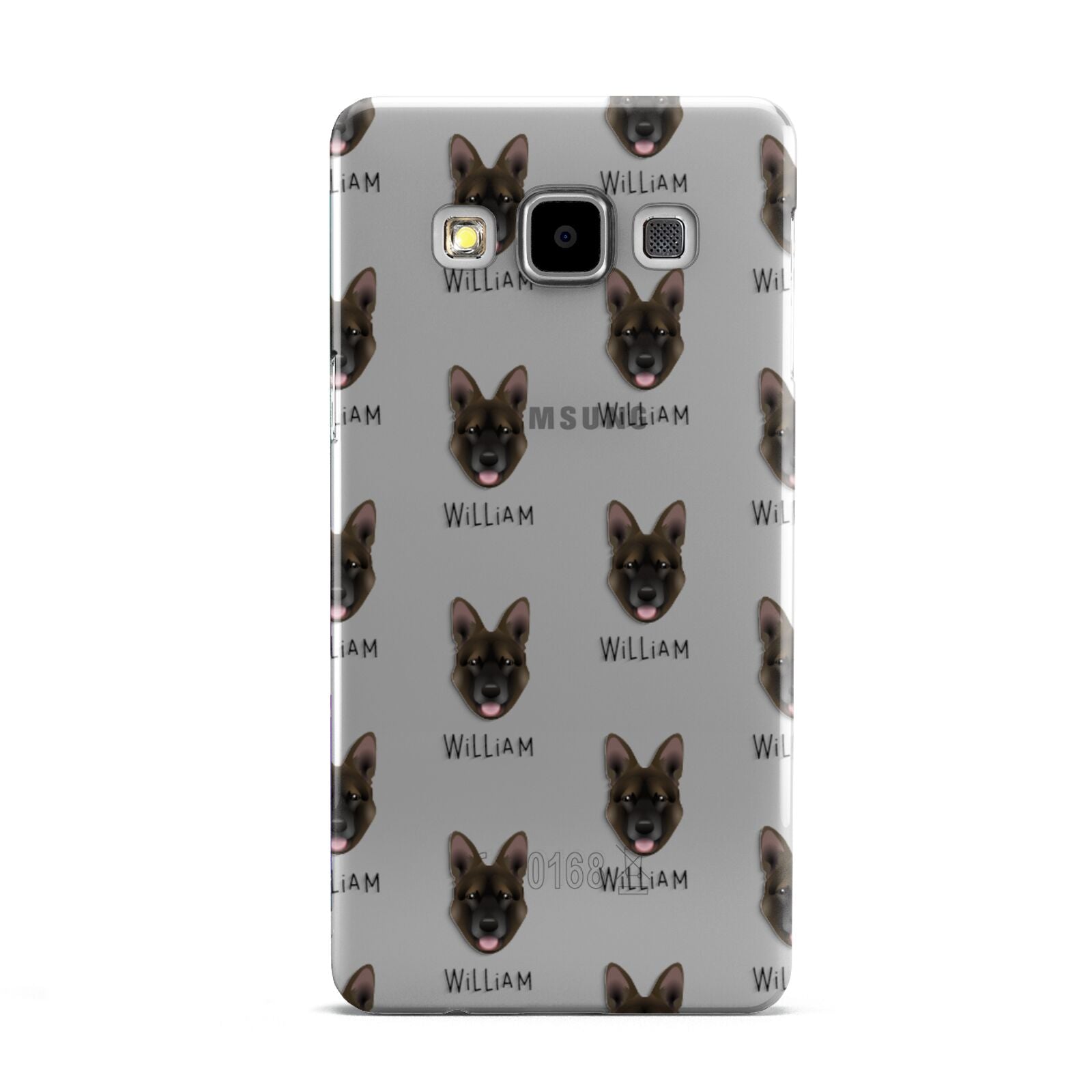 Belgian Malinois Icon with Name Samsung Galaxy A5 Case