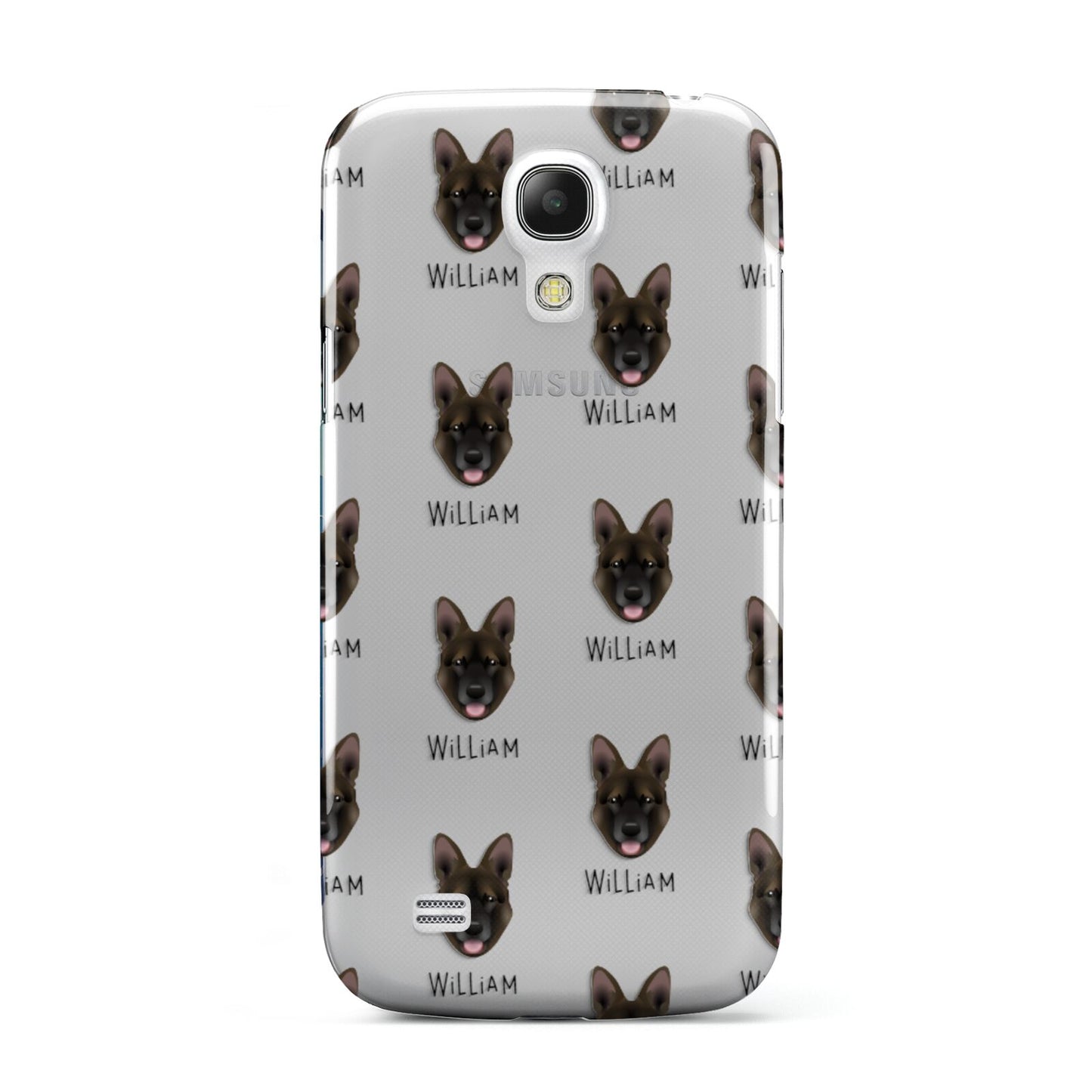 Belgian Malinois Icon with Name Samsung Galaxy S4 Mini Case
