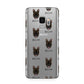 Belgian Malinois Icon with Name Samsung Galaxy S9 Case