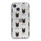 Belgian Malinois Icon with Name iPhone 13 Mini TPU Impact Case with White Edges