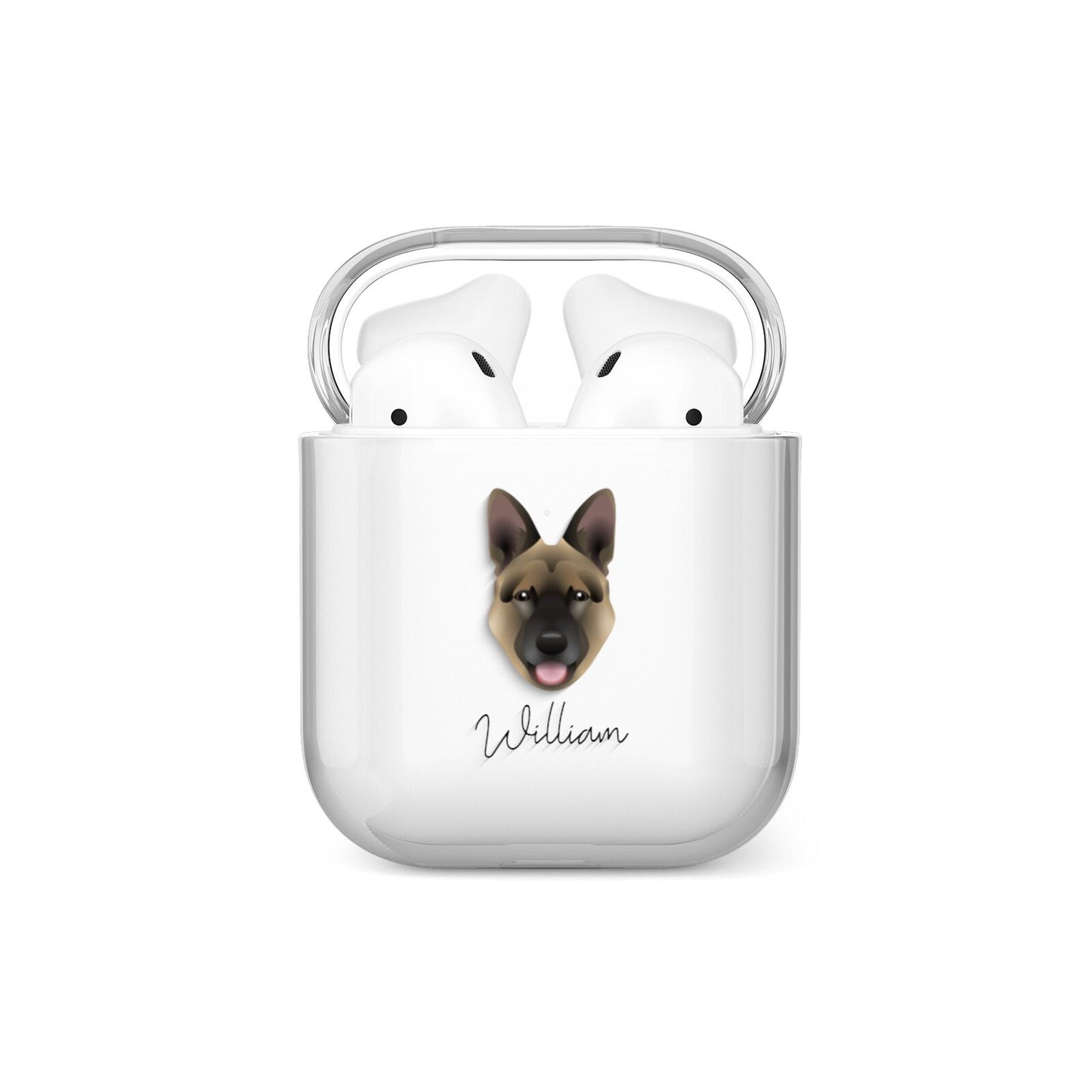 Belgian Malinois Personalised AirPods Case