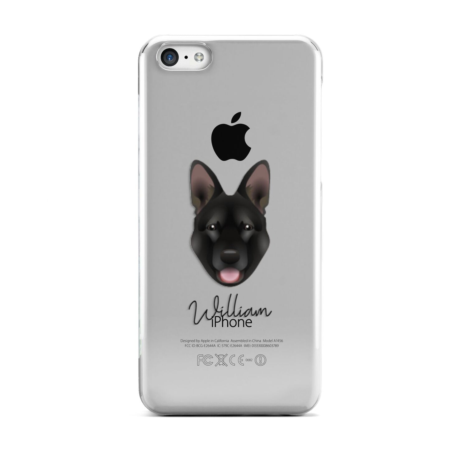 Belgian Malinois Personalised Apple iPhone 5c Case
