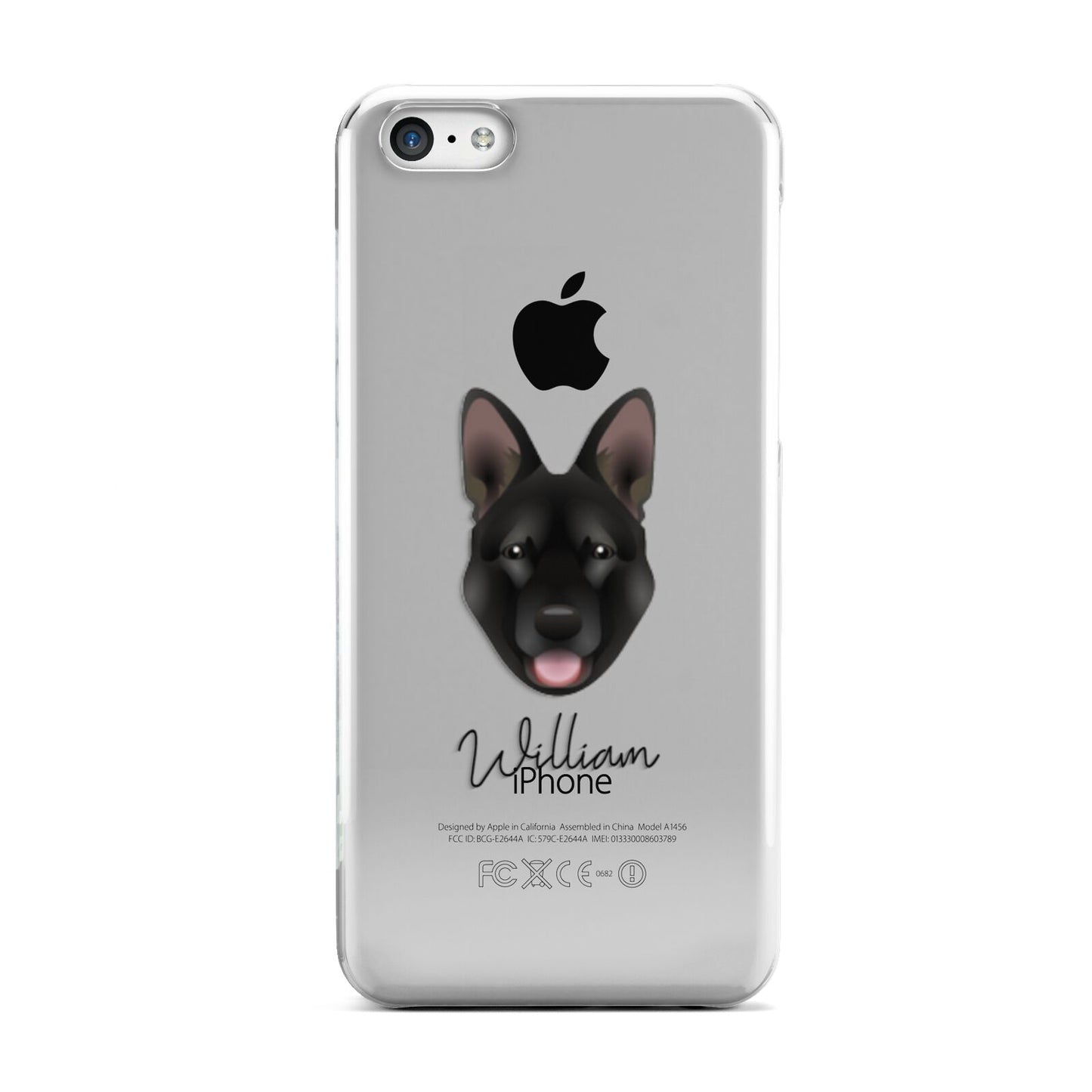 Belgian Malinois Personalised Apple iPhone 5c Case