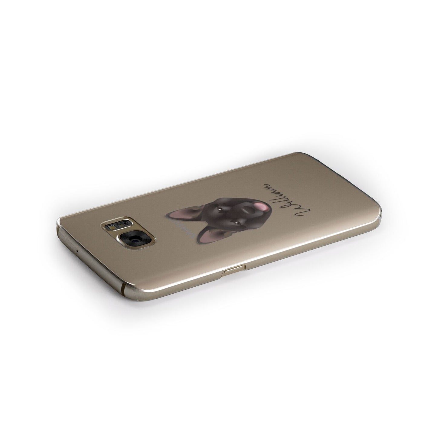 Belgian Malinois Personalised Samsung Galaxy Case Side Close Up