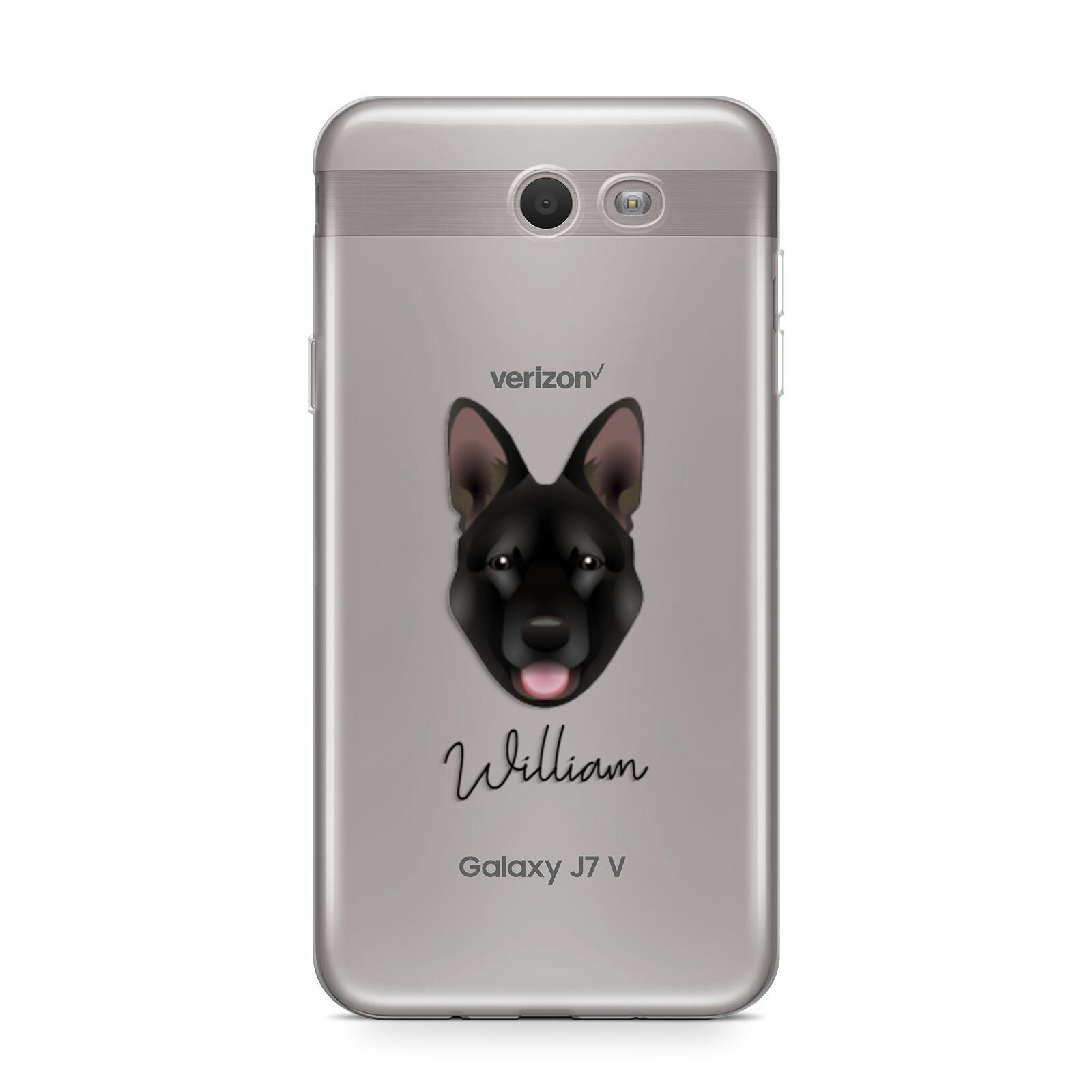 Belgian Malinois Personalised Samsung Galaxy J7 2017 Case