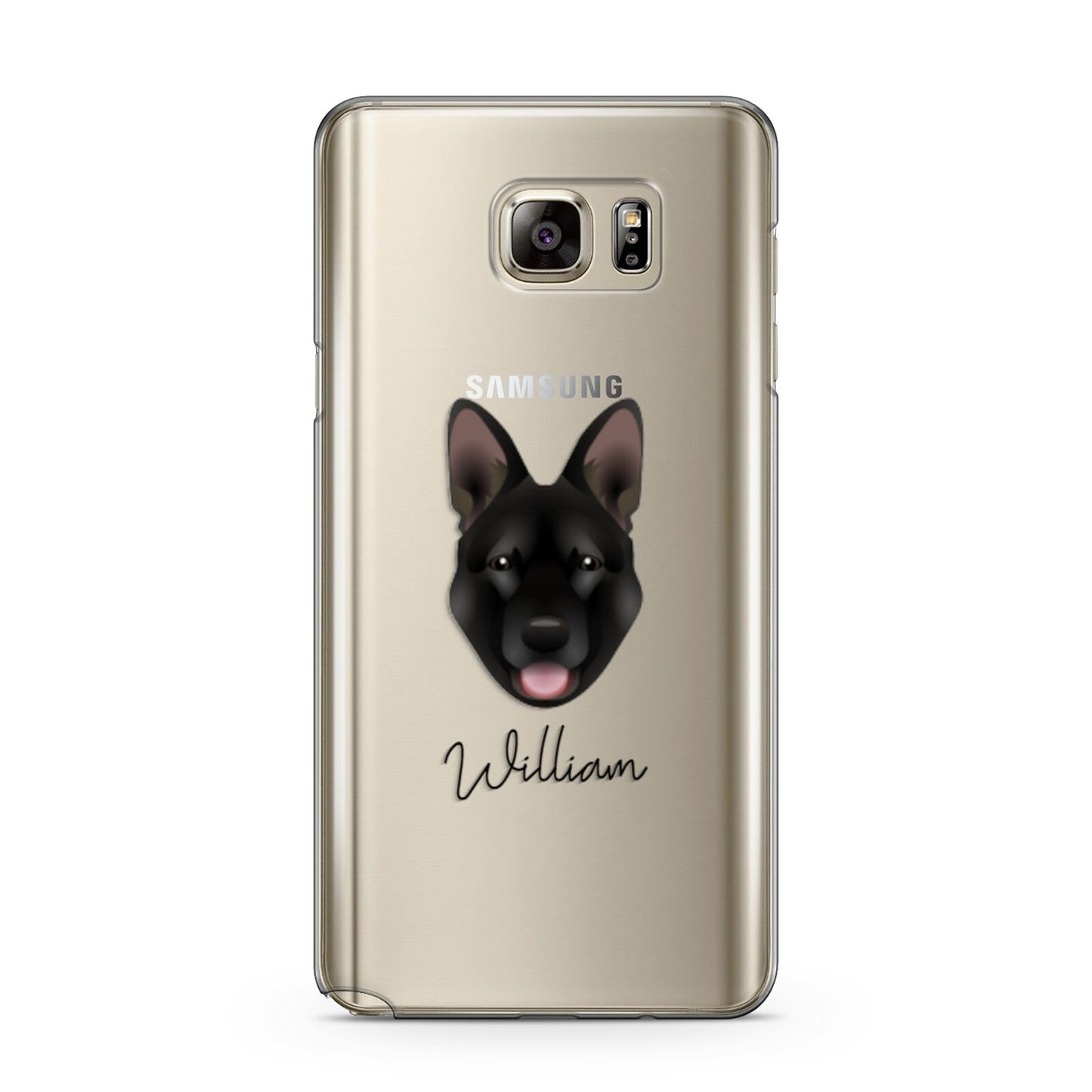 Belgian Malinois Personalised Samsung Galaxy Note 5 Case