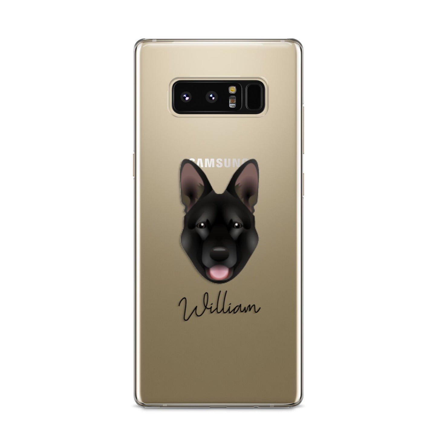Belgian Malinois Personalised Samsung Galaxy S8 Case