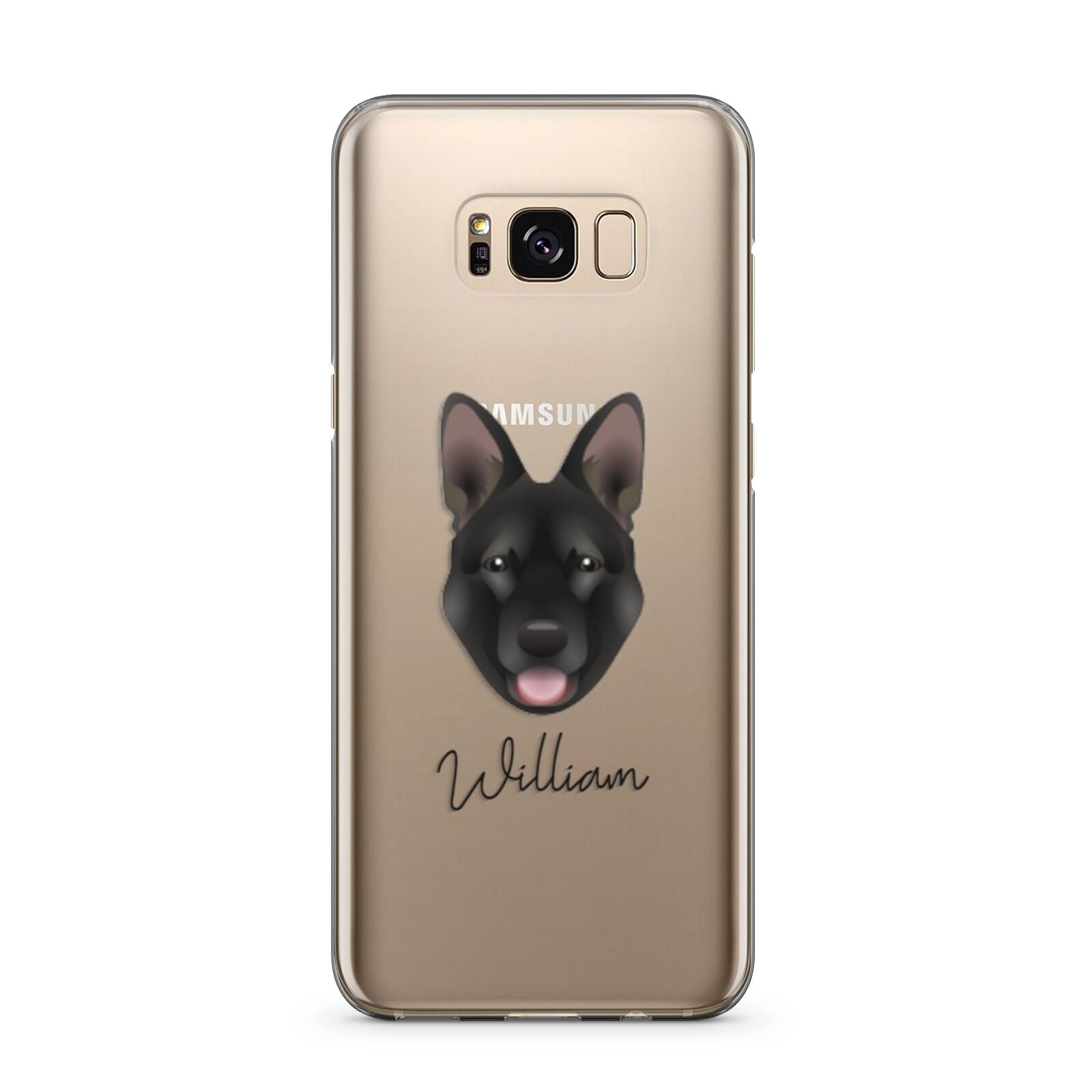 Belgian Malinois Personalised Samsung Galaxy S8 Plus Case