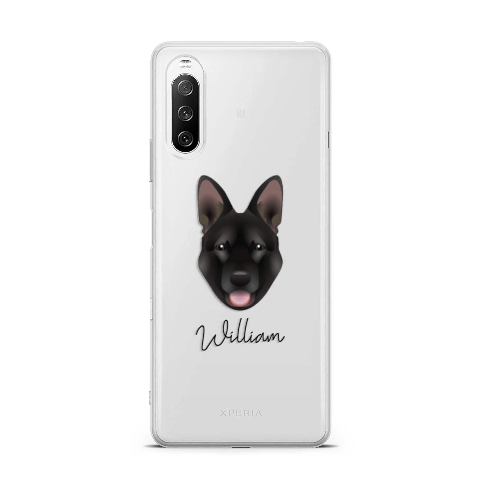 Belgian Malinois Personalised Sony Xperia 10 III Case