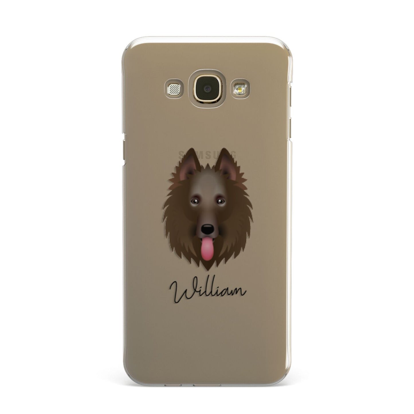Belgian Shepherd Personalised Samsung Galaxy A8 Case