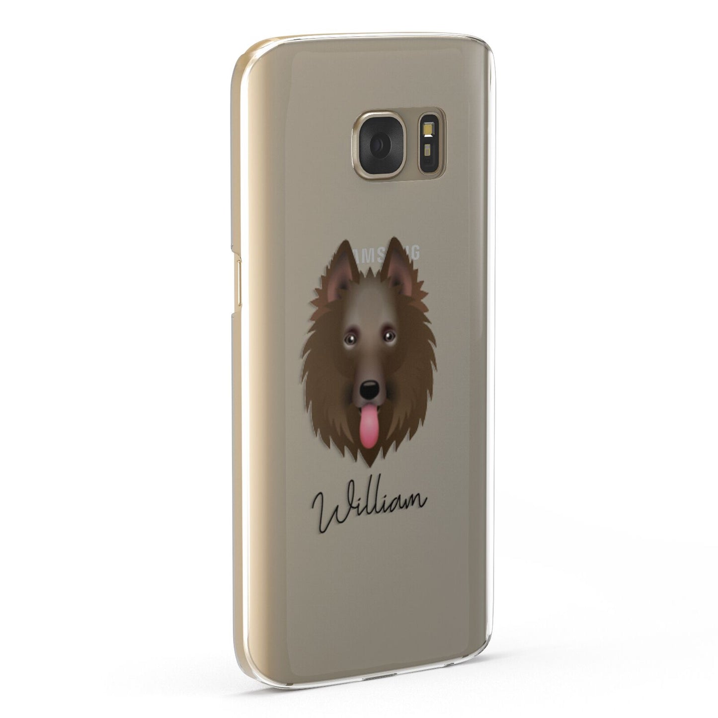 Belgian Shepherd Personalised Samsung Galaxy Case Fourty Five Degrees