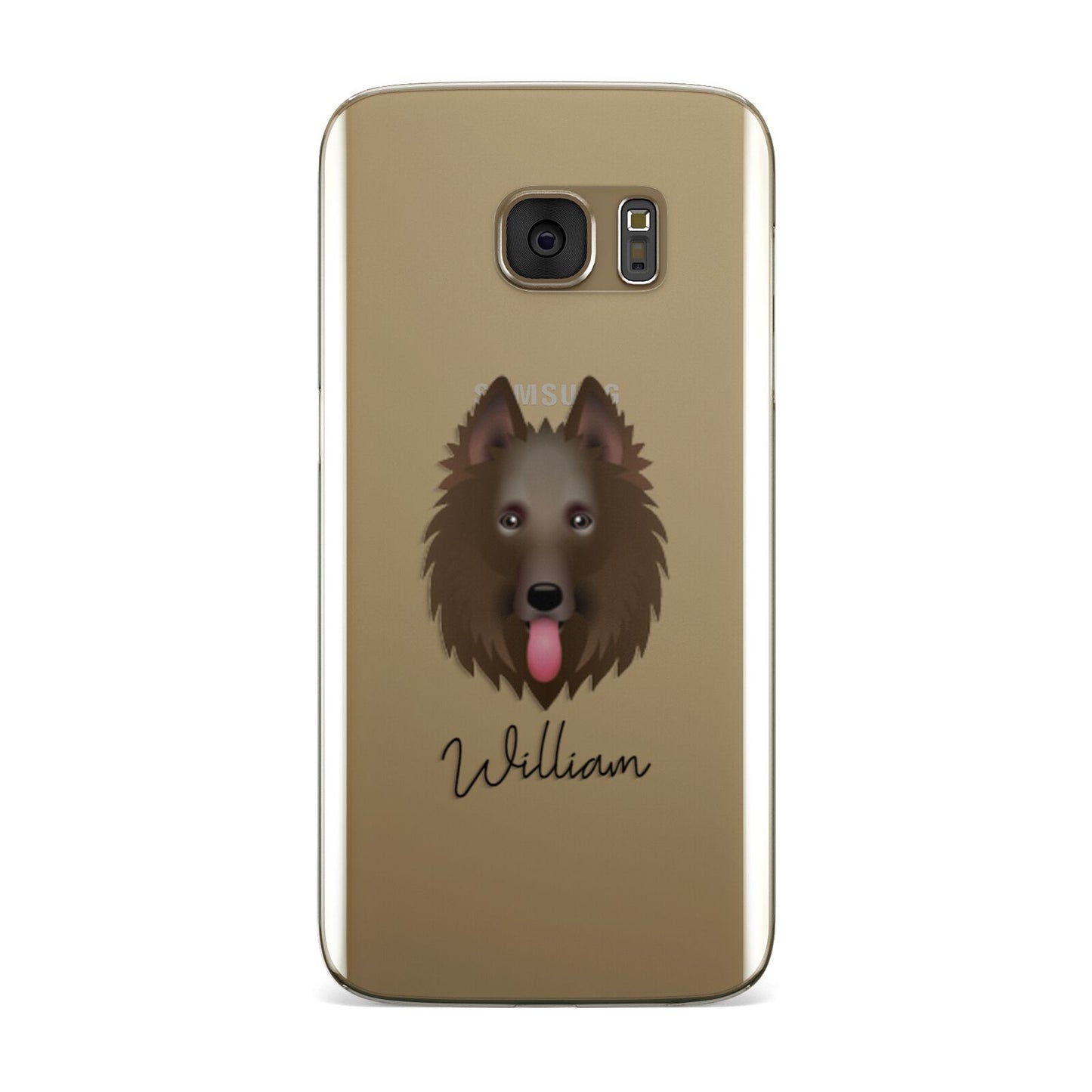 Belgian Shepherd Personalised Samsung Galaxy Case
