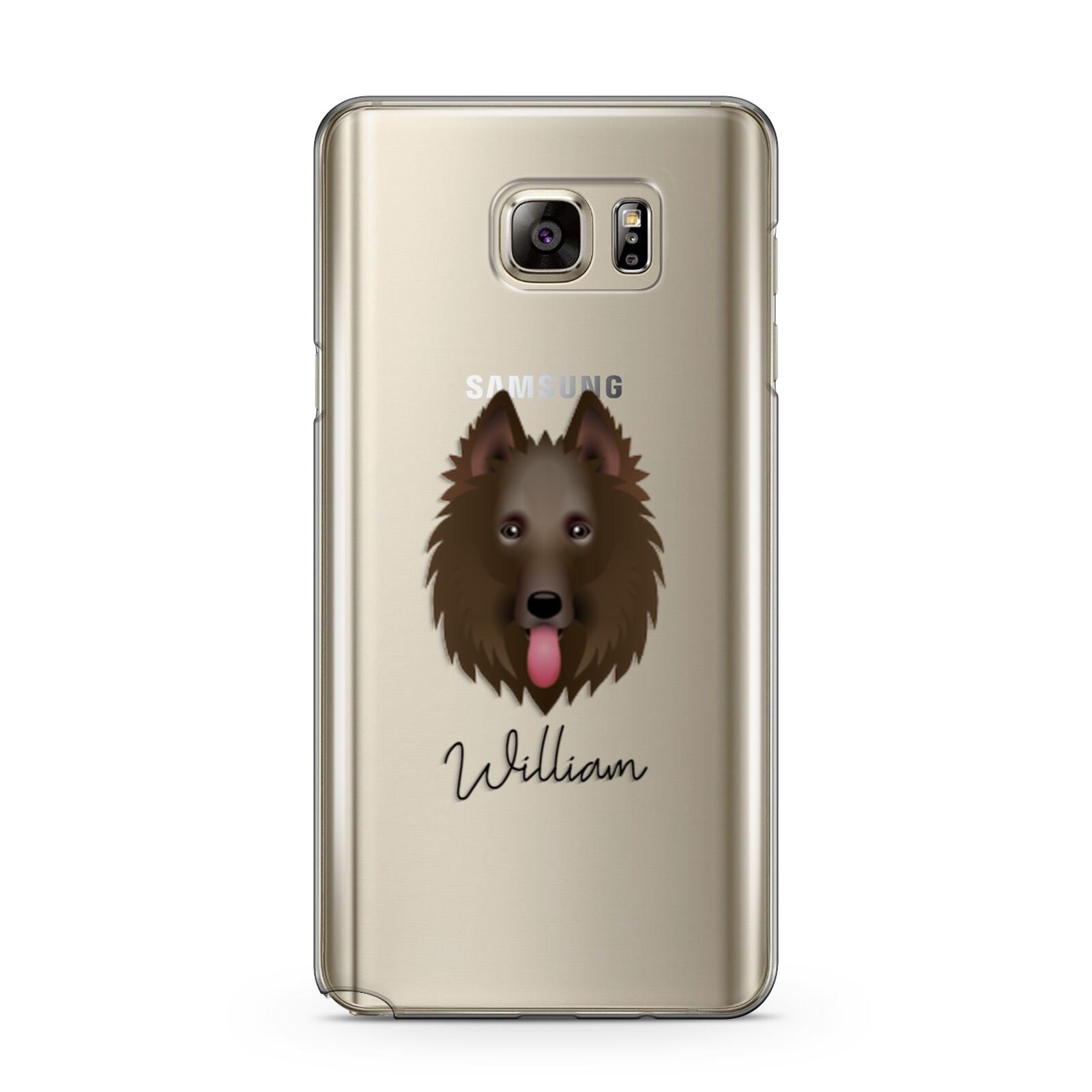 Belgian Shepherd Personalised Samsung Galaxy Note 5 Case