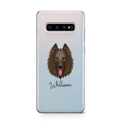 Belgian Shepherd Personalised Samsung Galaxy S10 Case