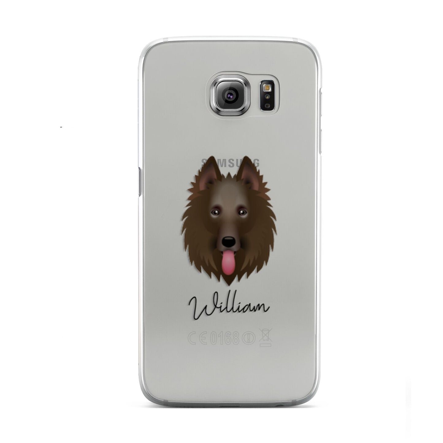 Belgian Shepherd Personalised Samsung Galaxy S6 Case
