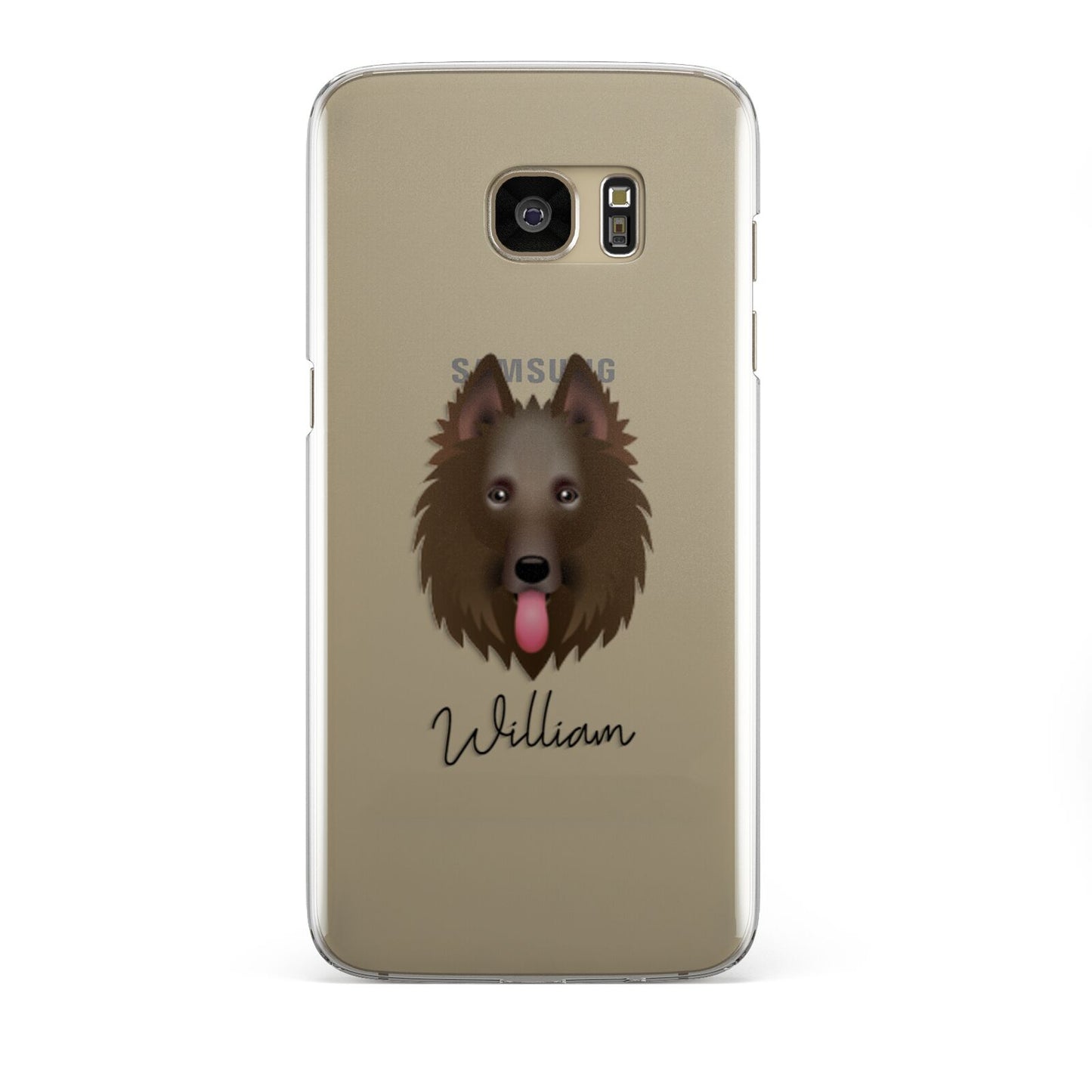 Belgian Shepherd Personalised Samsung Galaxy S7 Edge Case