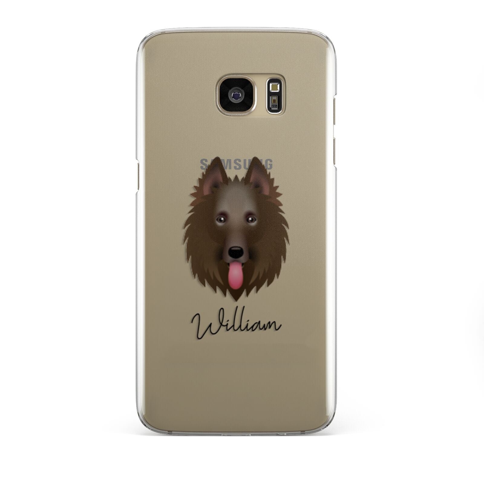 Belgian Shepherd Personalised Samsung Galaxy S7 Edge Case