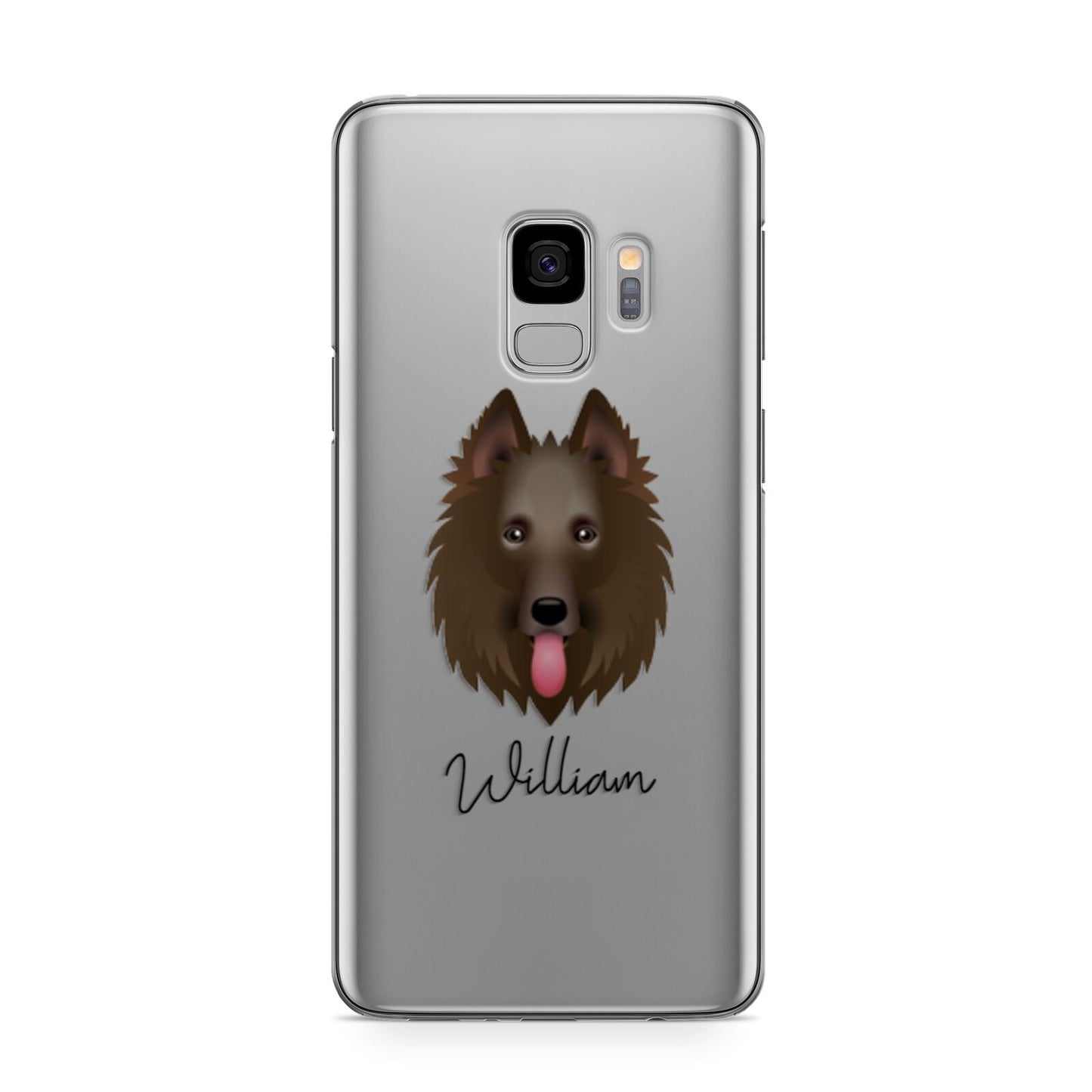Belgian Shepherd Personalised Samsung Galaxy S9 Case
