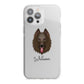 Belgian Shepherd Personalised iPhone 13 Pro Max TPU Impact Case with White Edges