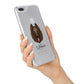 Belgian Shepherd Personalised iPhone 7 Plus Bumper Case on Silver iPhone Alternative Image
