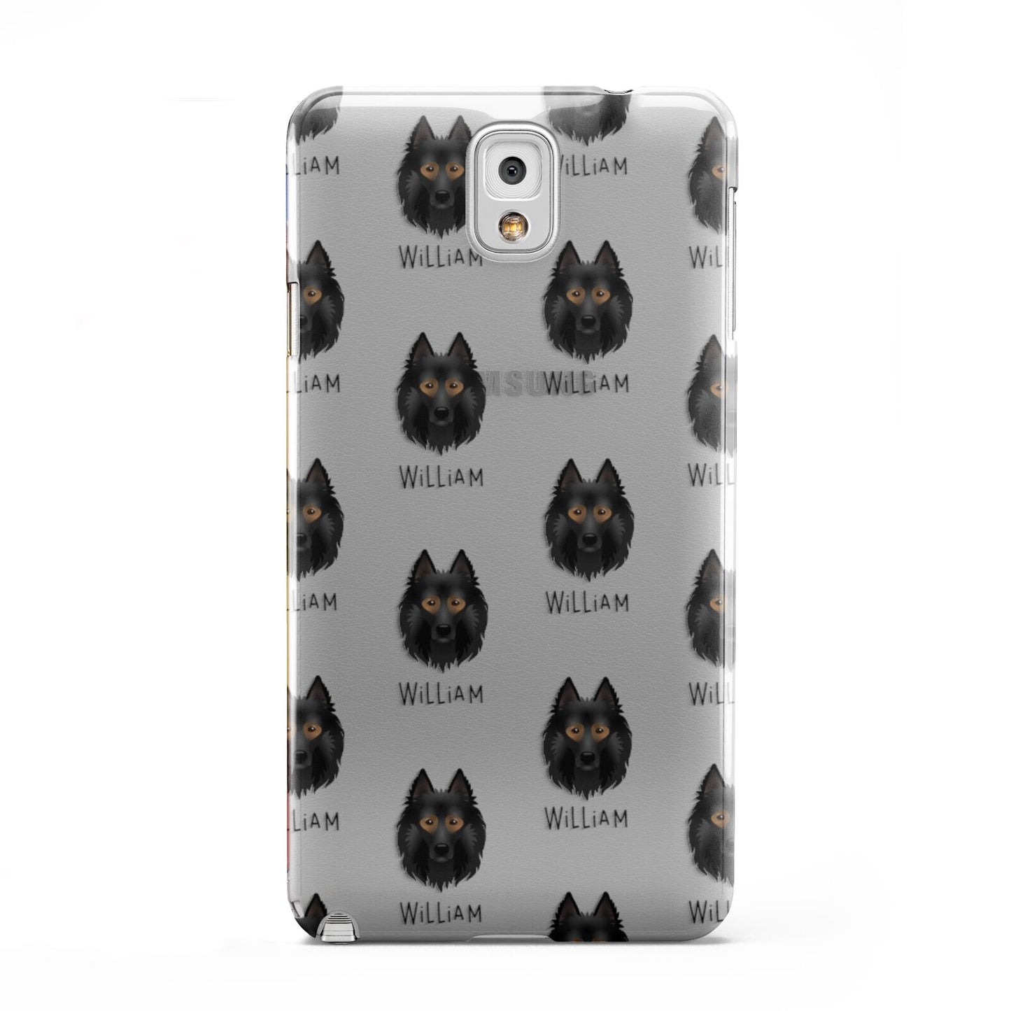 Belgian Tervuren Icon with Name Samsung Galaxy Note 3 Case