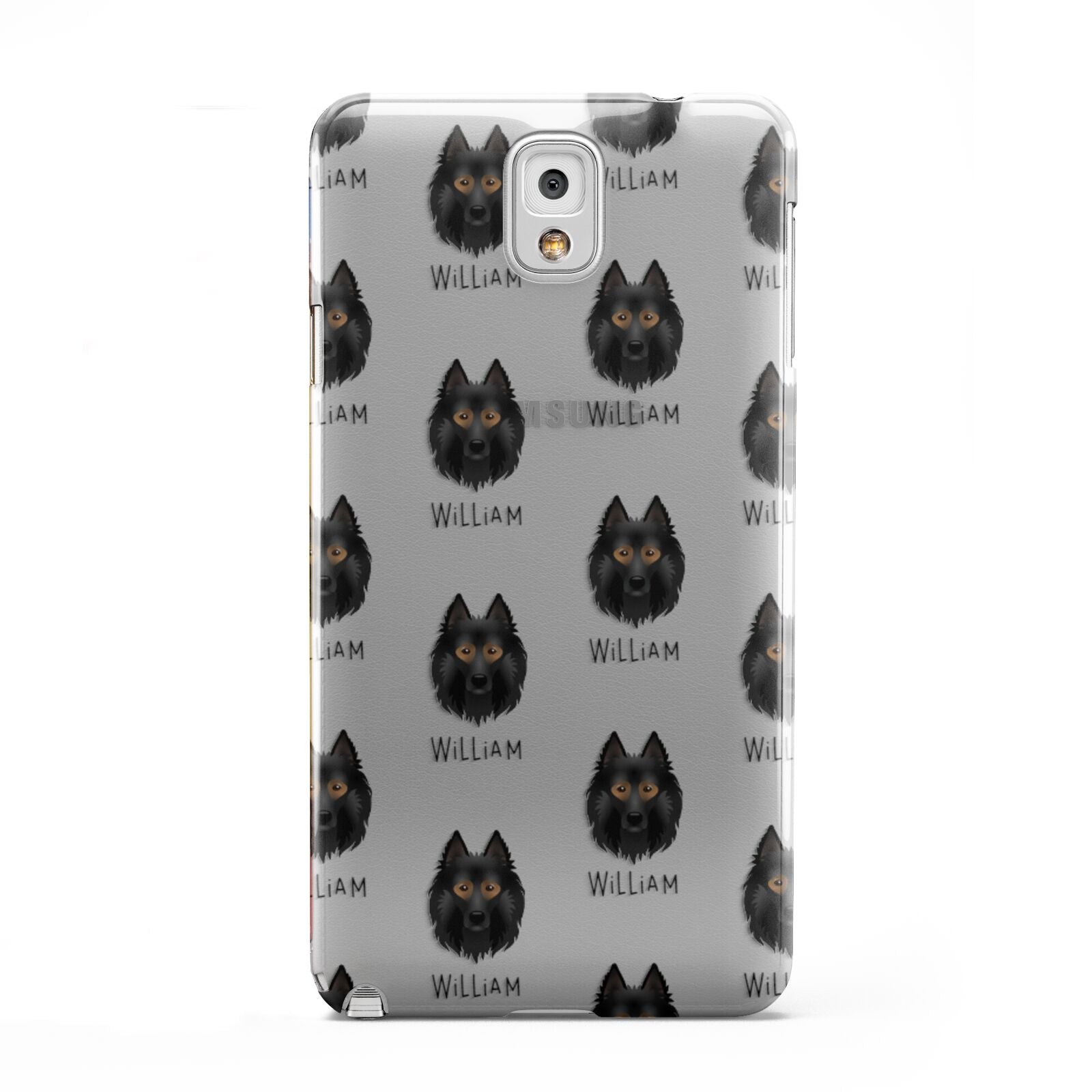 Belgian Tervuren Icon with Name Samsung Galaxy Note 3 Case