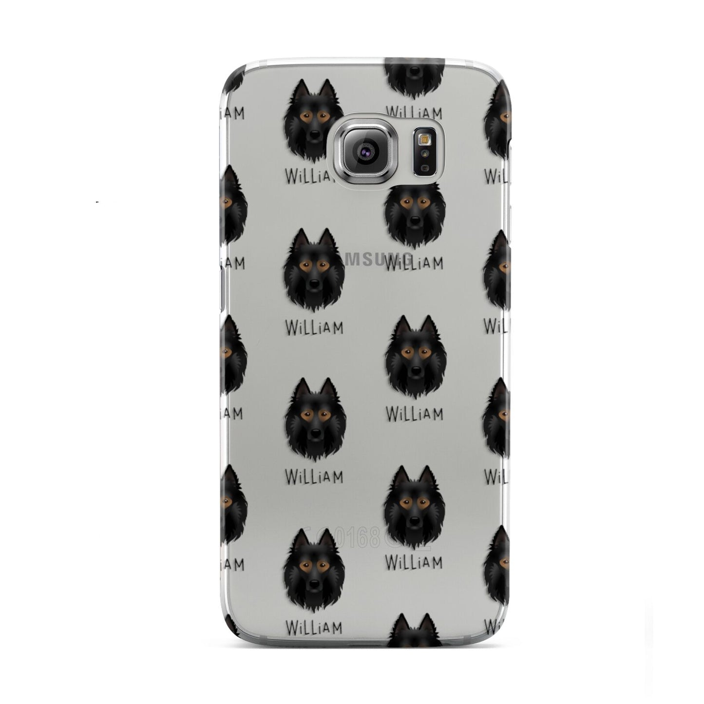 Belgian Tervuren Icon with Name Samsung Galaxy S6 Case