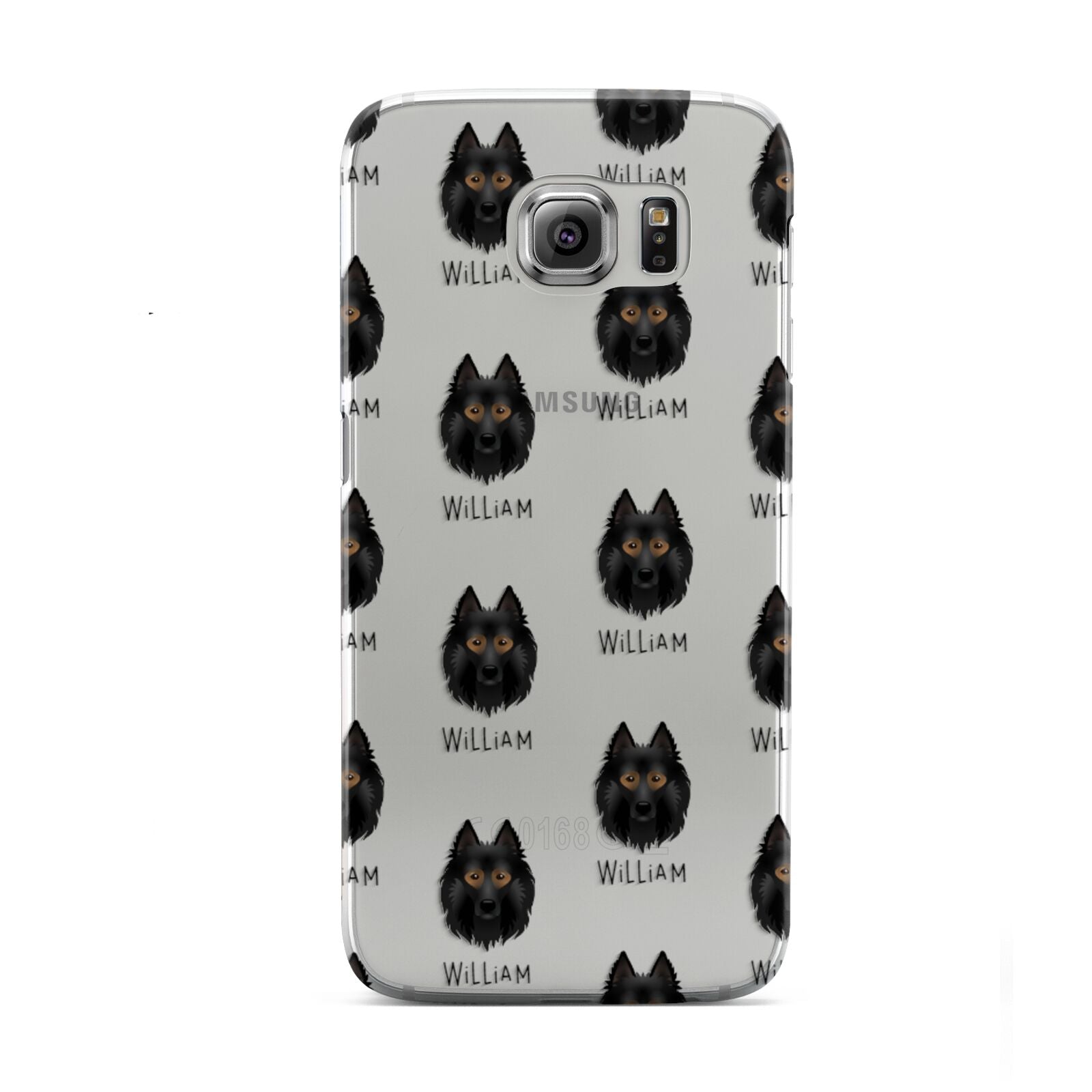 Belgian Tervuren Icon with Name Samsung Galaxy S6 Case