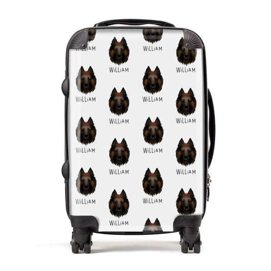 Belgian Tervuren Icon with Name Suitcase