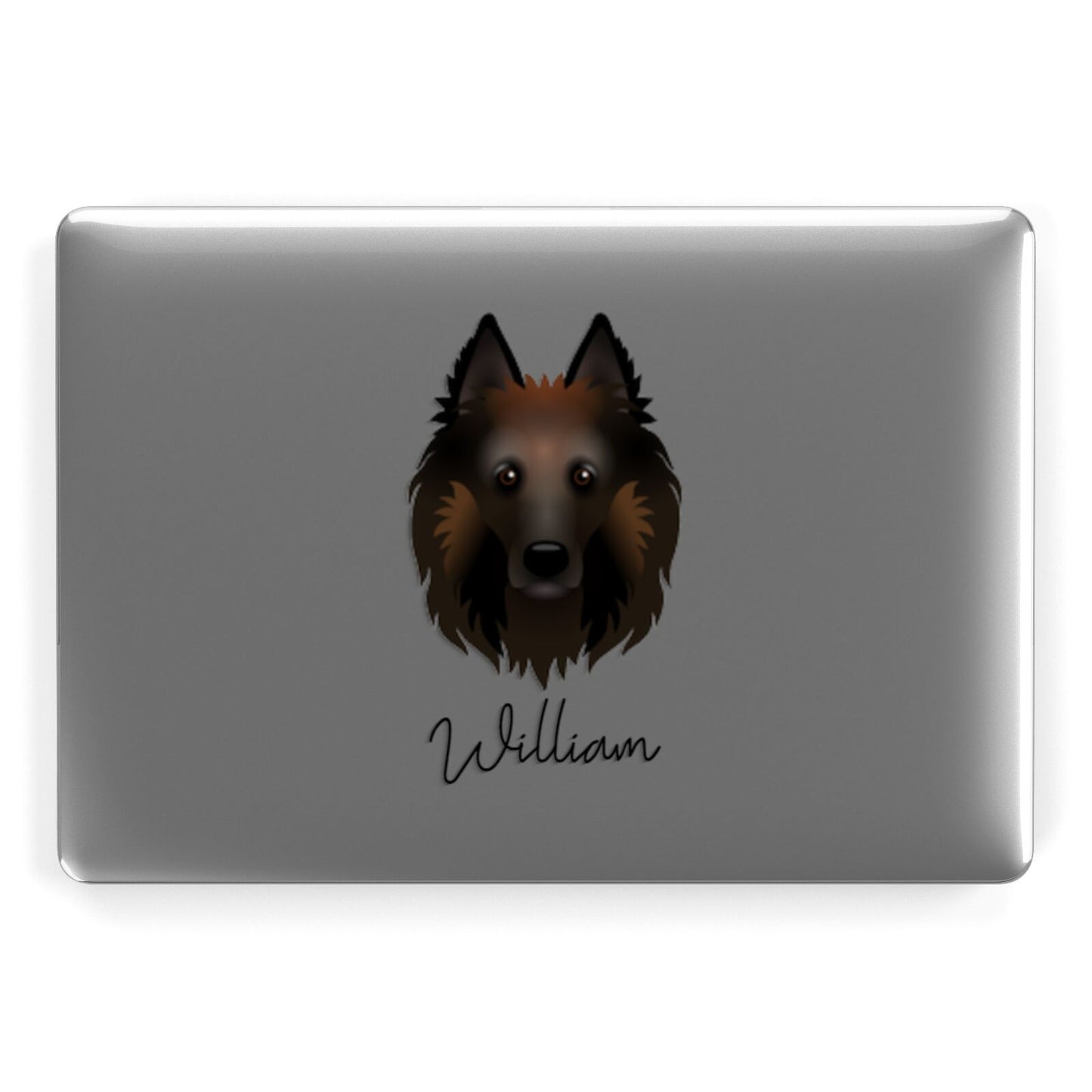 Belgian Tervuren Personalised Apple MacBook Case